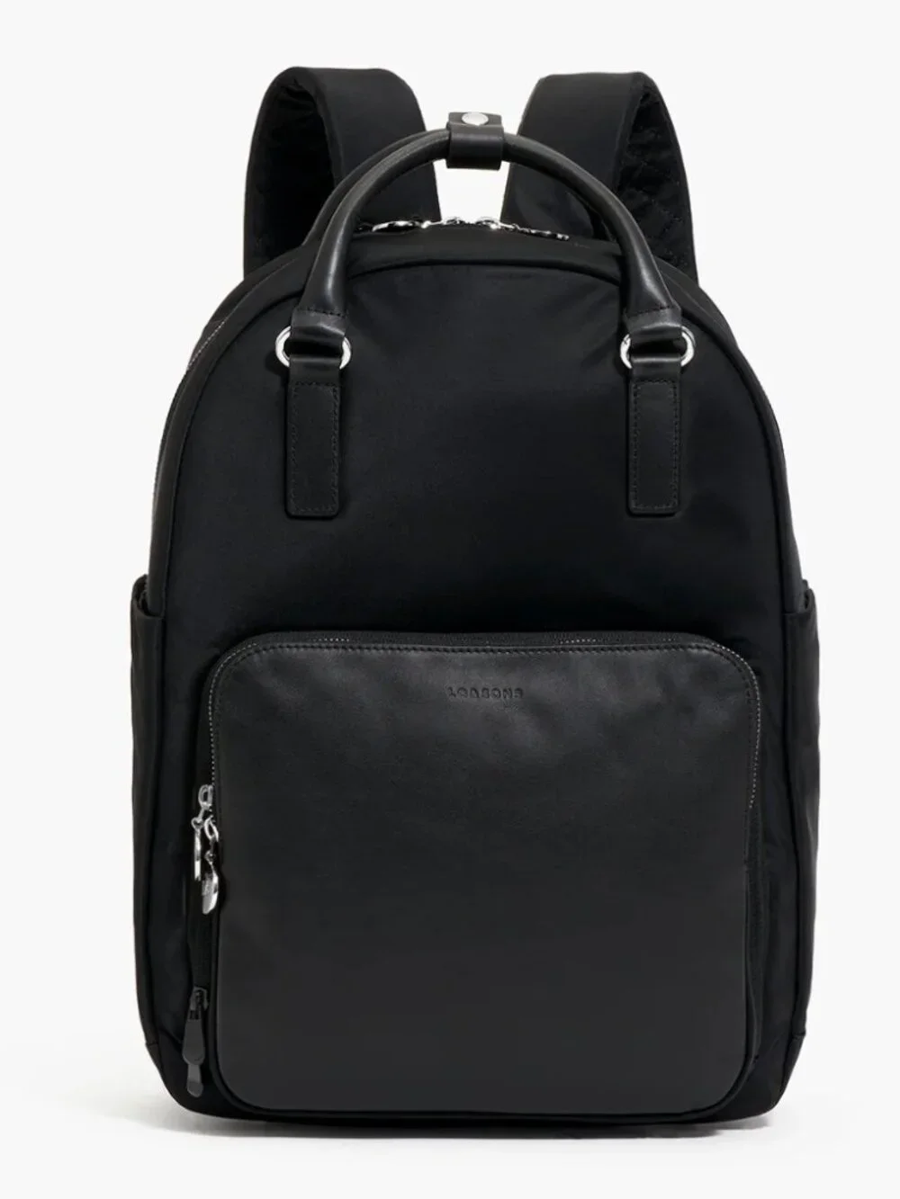 Lo & Sons Rowledge 2 Convertible Laptop Backpack - Black/Purple